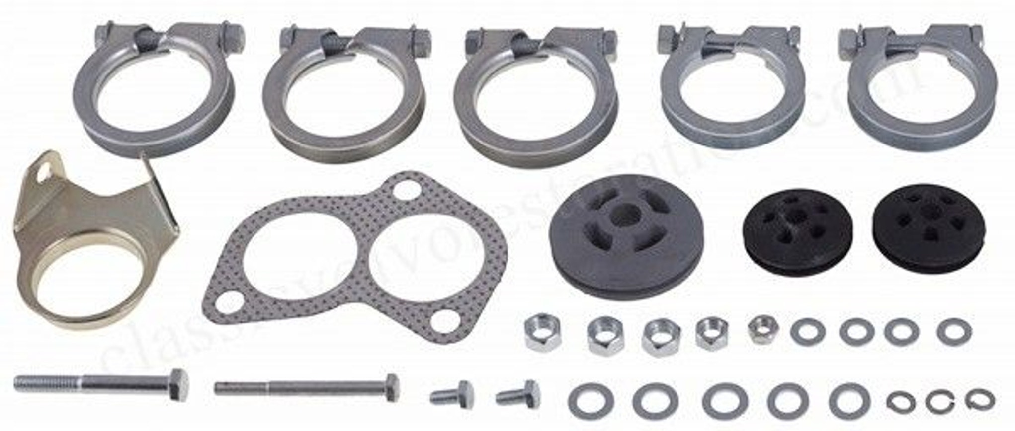 Mounting kit Exhaust system