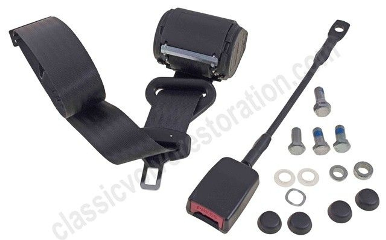 Sikkerhedssele foran 3-punkt