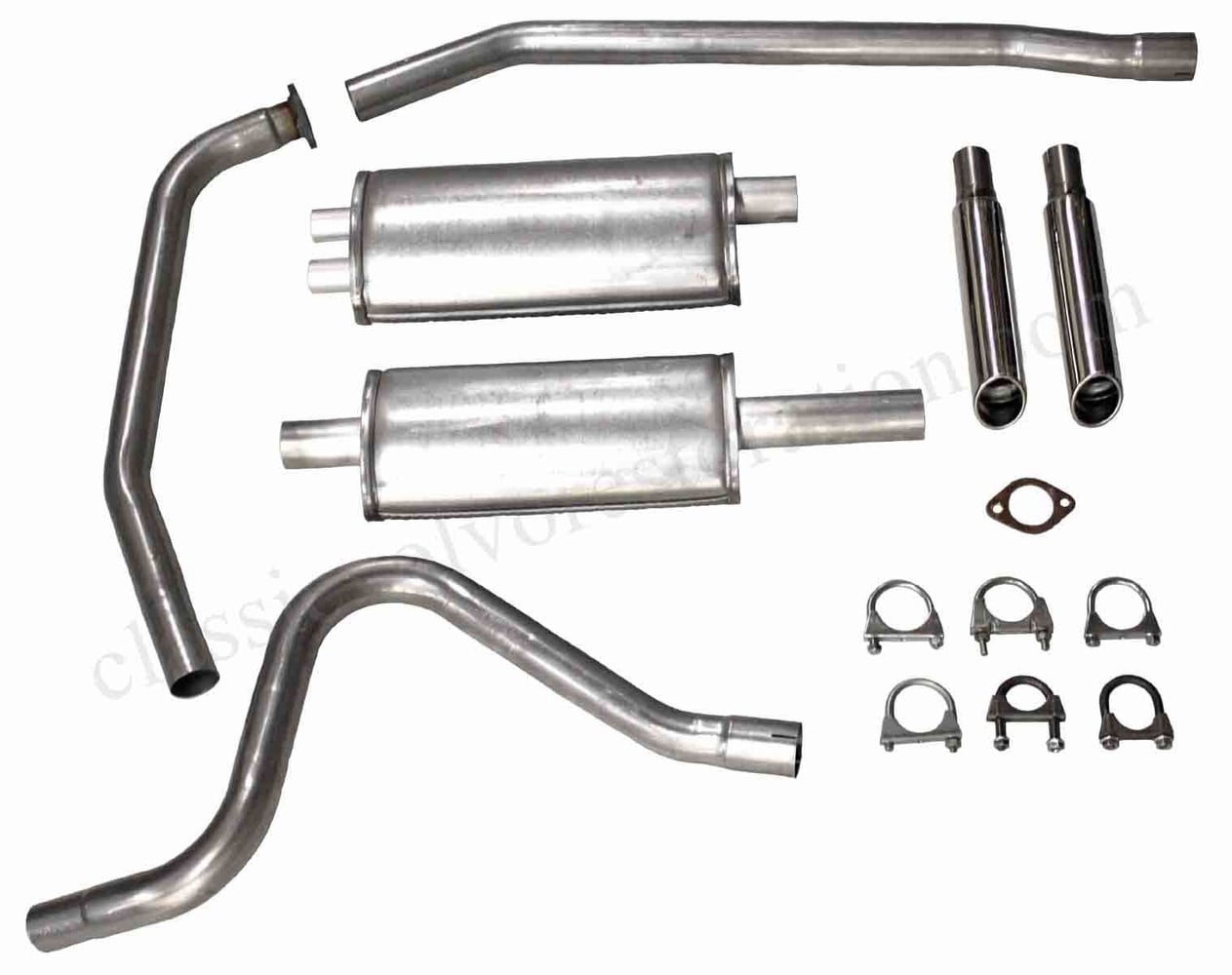 Udstødning Sport 2 enkelt rør