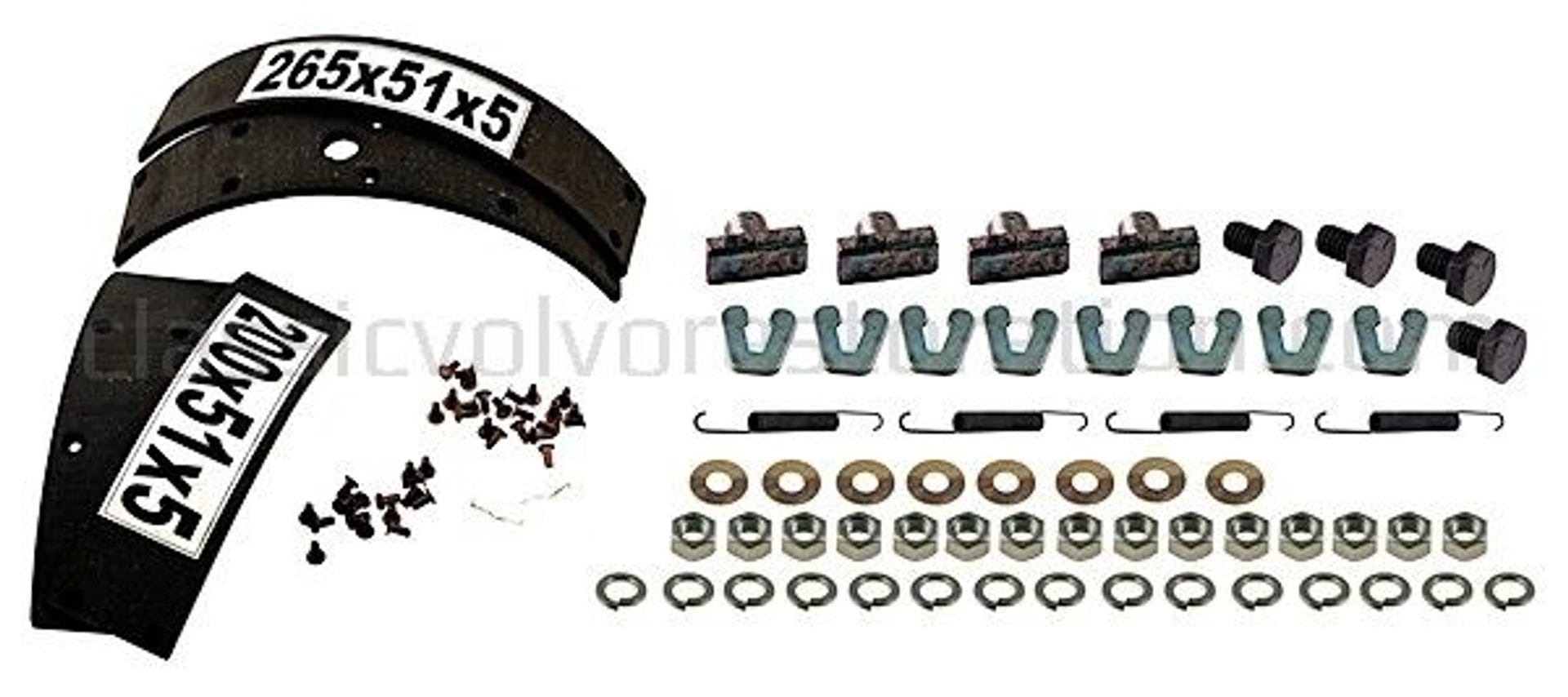 Bremsbandsatz für Volvo PV, Duett, Amazon