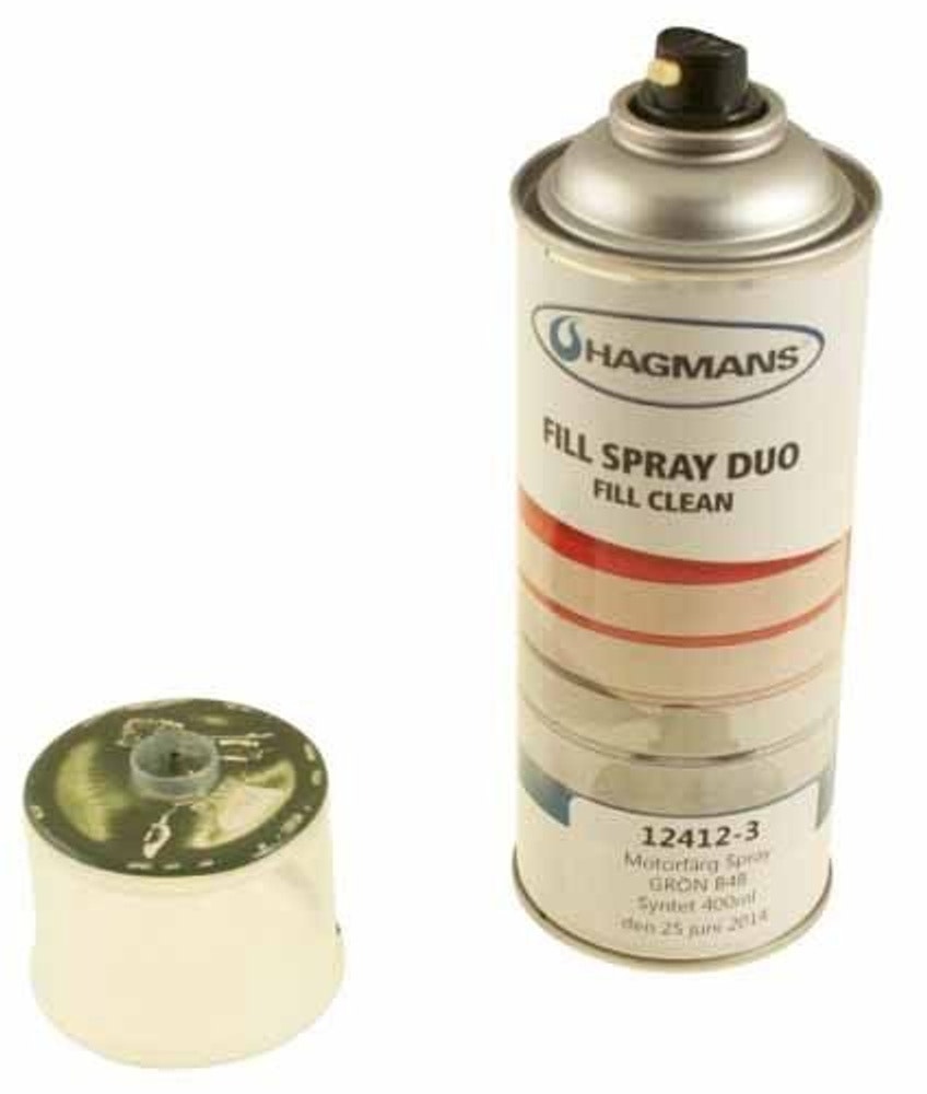 Motormaling grøn B4B spray 400ml