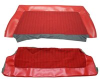 Bezug Rücksitz Amazon rot