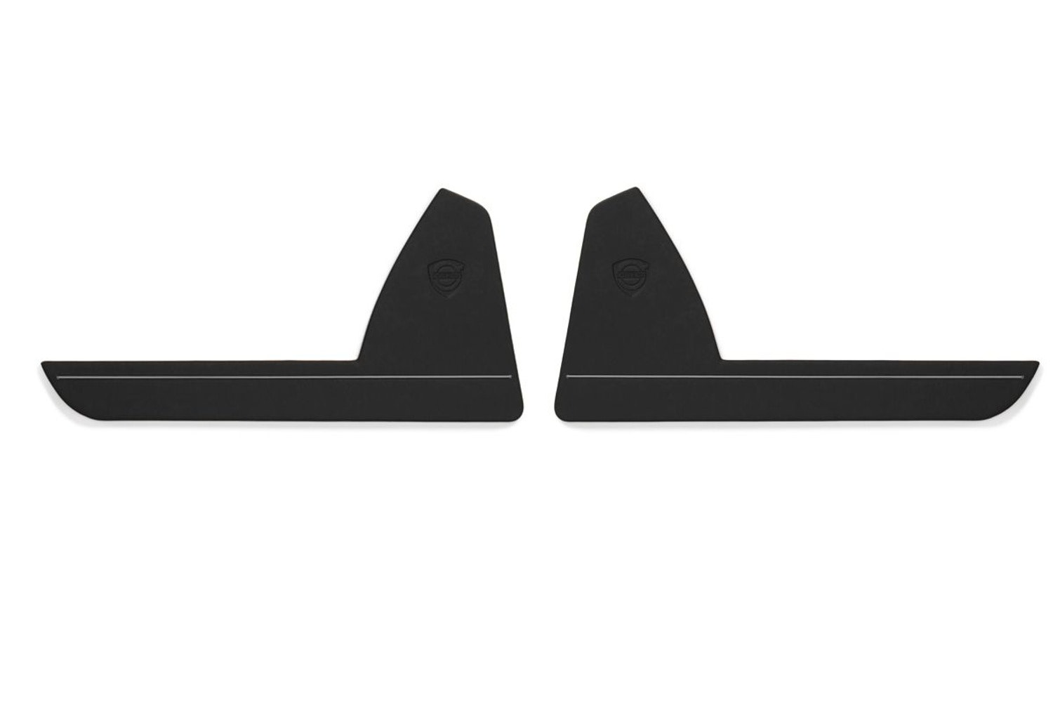 Dørpanel nedre sort