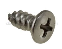 Schroef zonneklep verchroomd