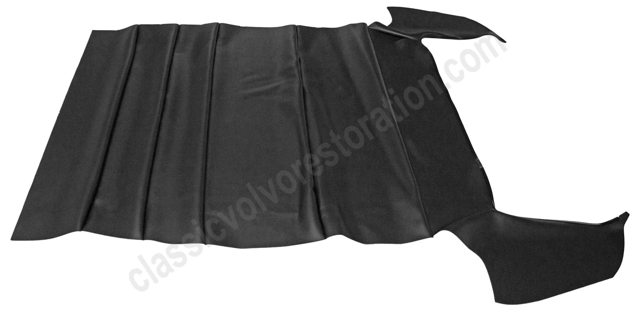 Ciel de toit vinyle perforé noir