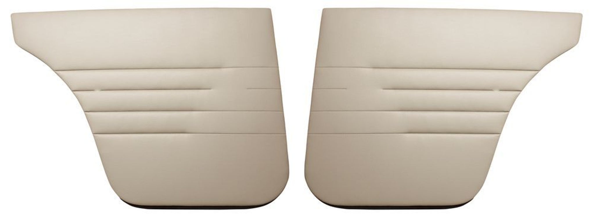 Dørpanel bagved gråbeige