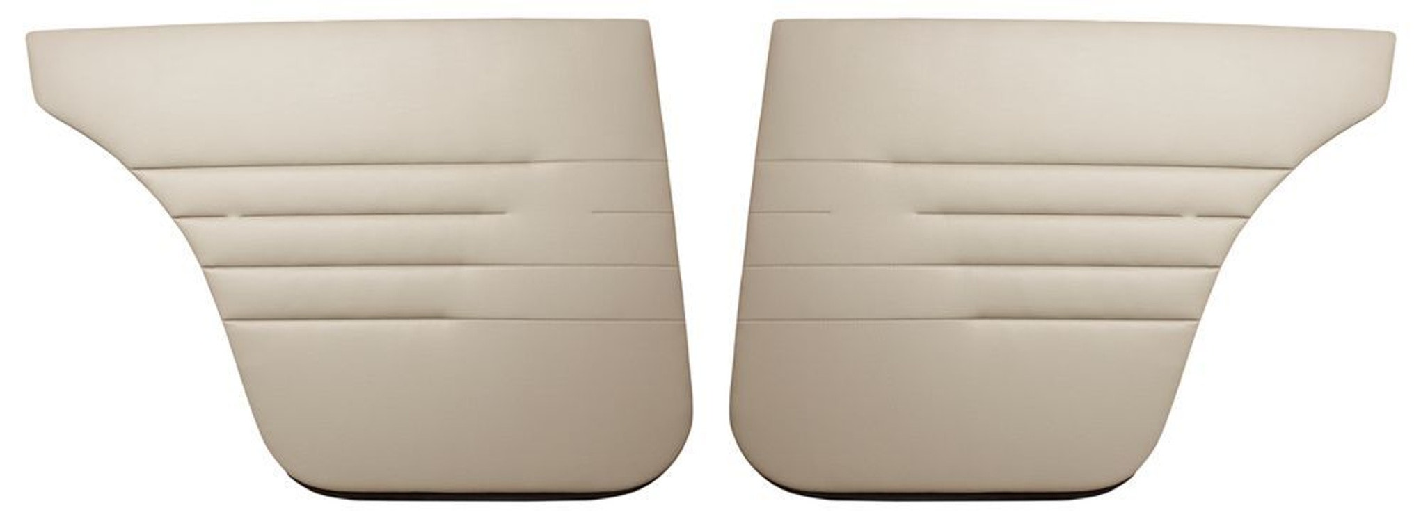 Dørpanel bagved gråbeige