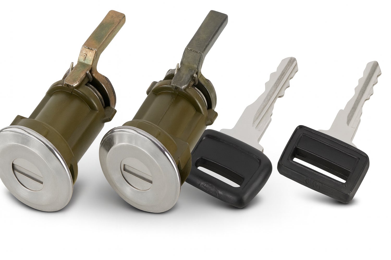 Lock cylinder insert door left