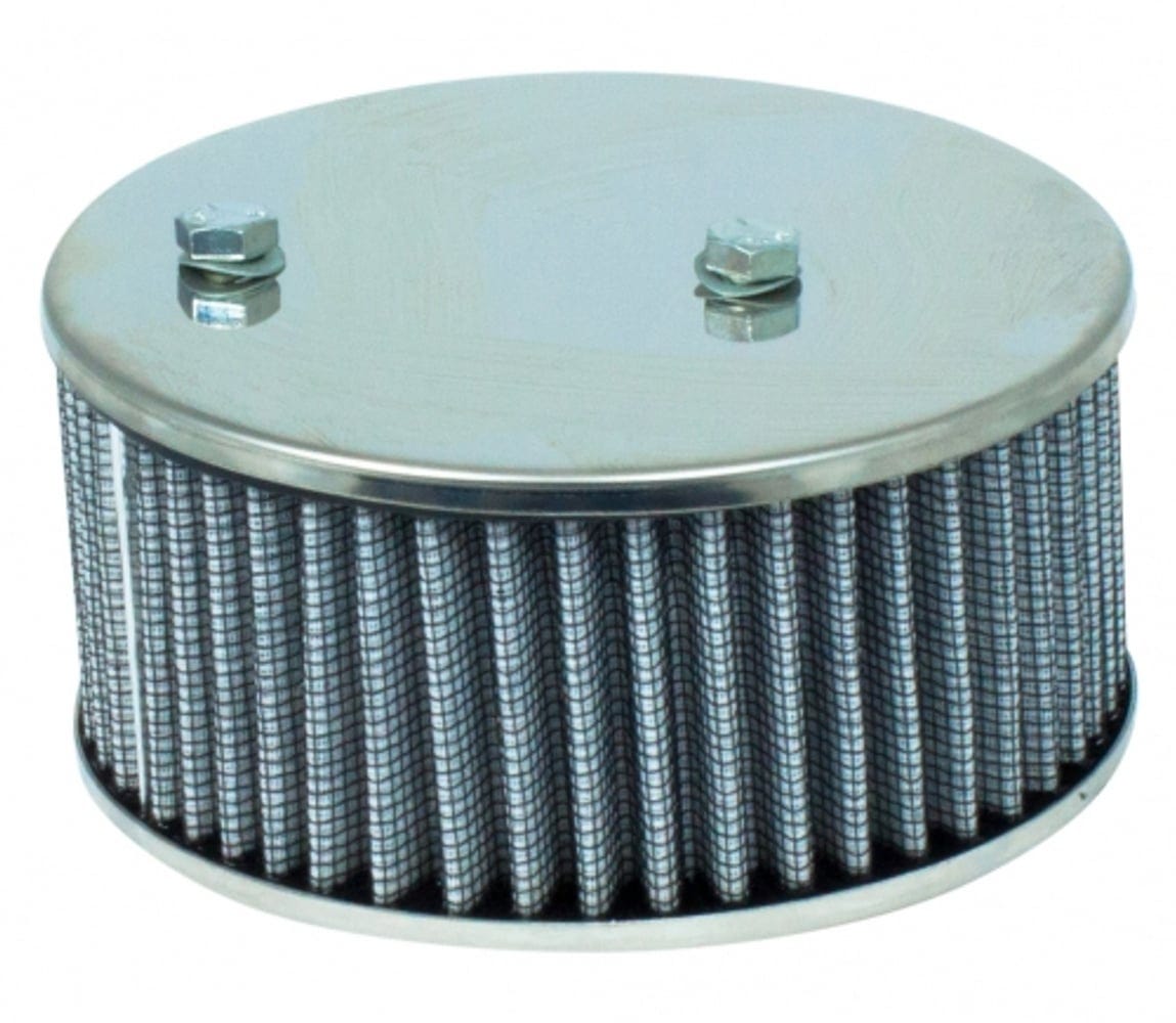 Luftfilter Stromberg CD175 med ventilation High Performance Rostfri till Volvo B18, B20