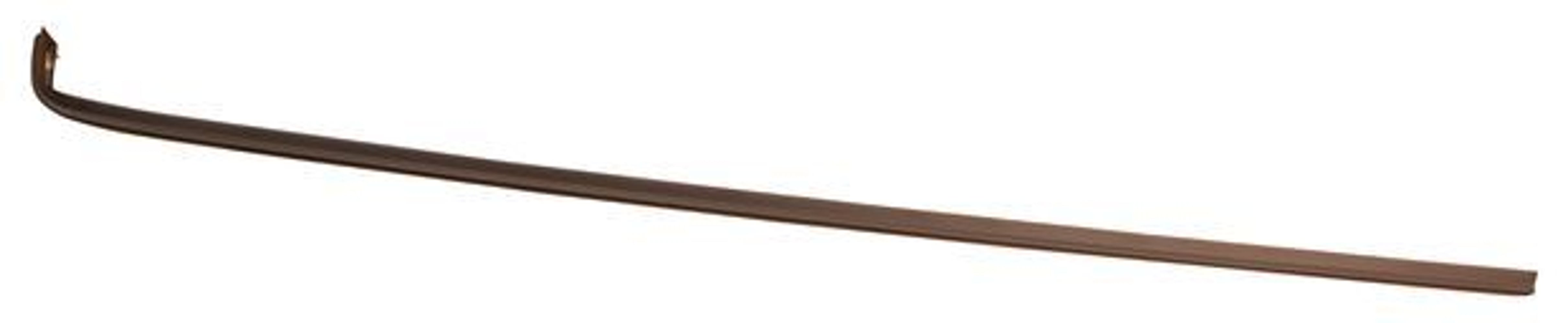 Baguette décorative pour Volvo 240, 244, 245, 260 (1988-1993), noire avec clips, côté gauche