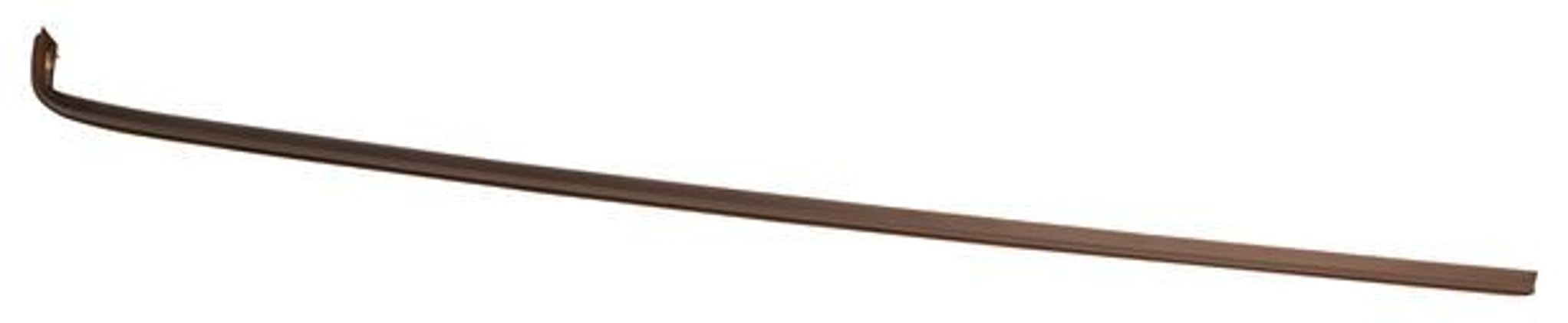 Baguette décorative pour Volvo 240, 244, 245, 260 (1988-1993), noire avec clips, côté gauche