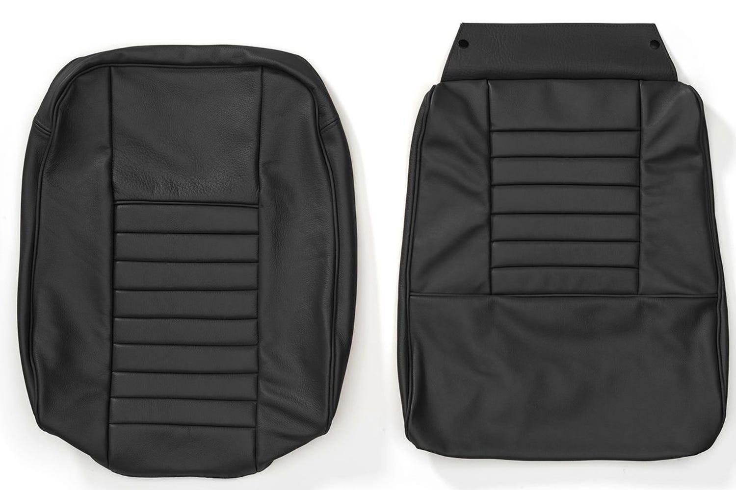 Etuistuinten verhoilu Volvo 1800S, 1800E 1964-71 musta