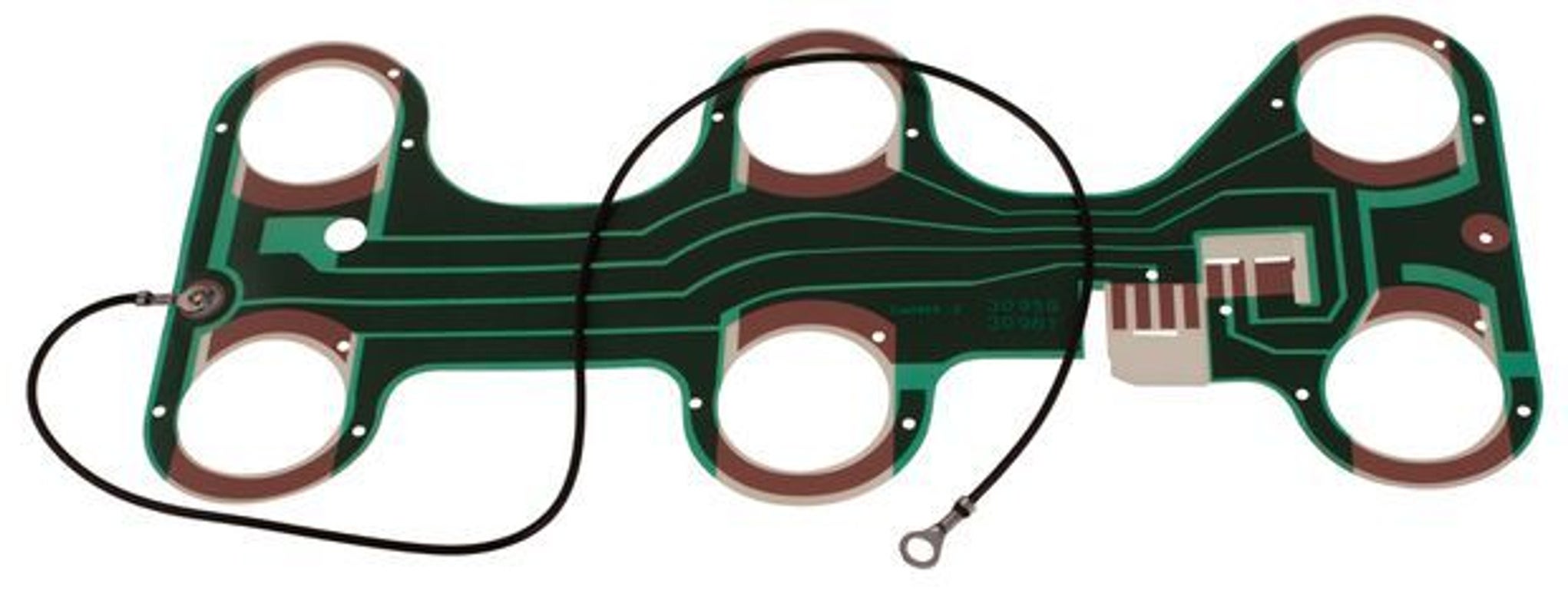 Printkort baglys venstre