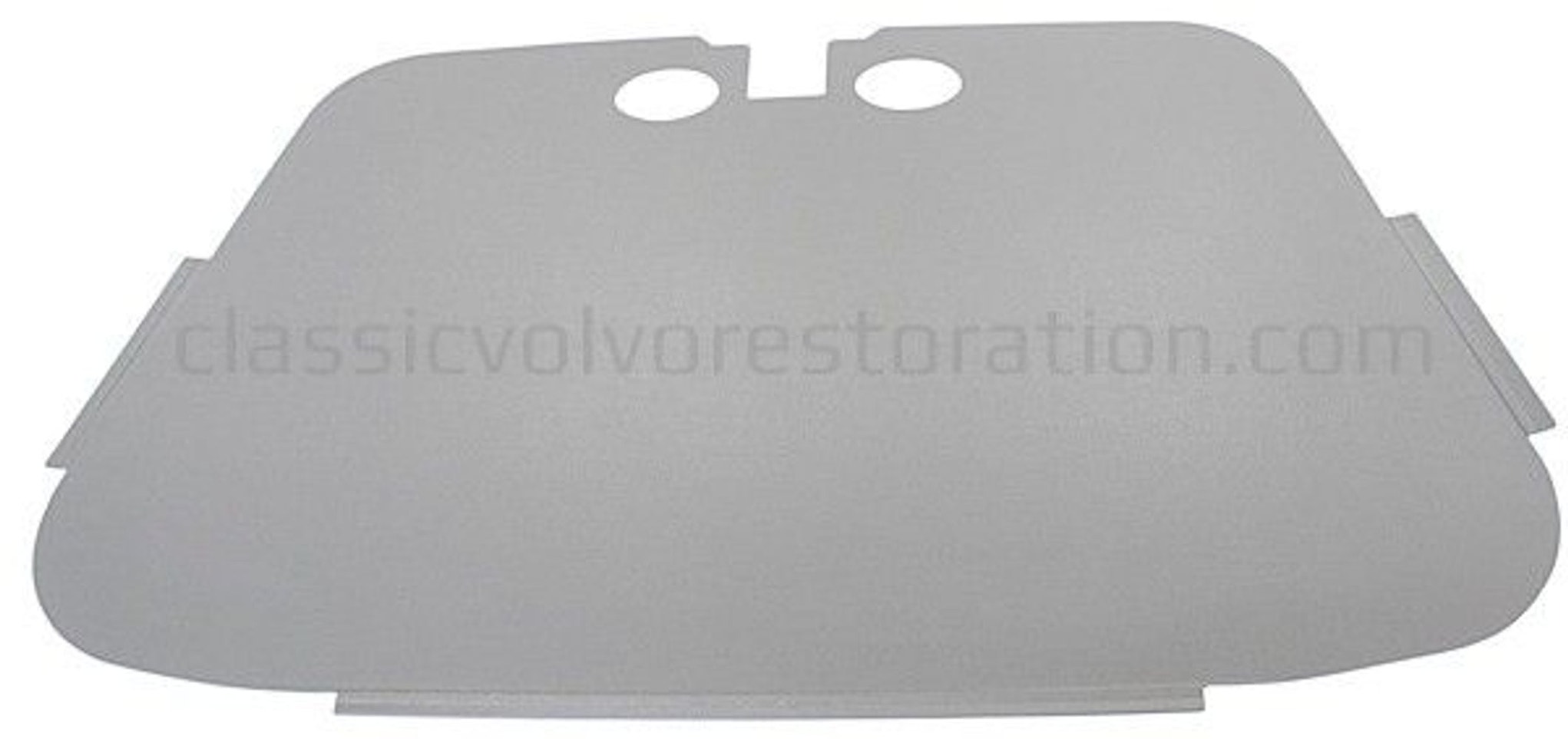 Pappe Kofferraumdeckel grau