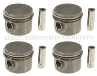 Zuigerset m/ringen 0,015"