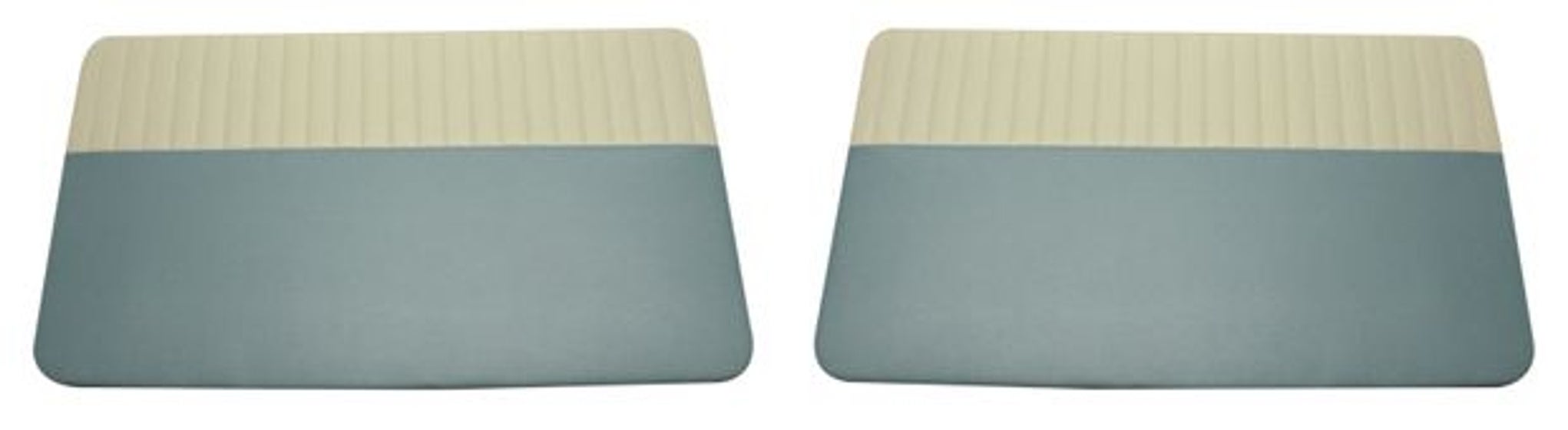 Dørpanel US blå/beige