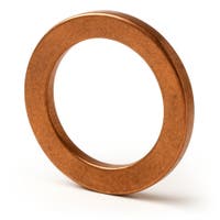 Kuparialuslevy 13,3x18,7x1,25 mm Volvo PV444, PV544, Duett, Amazon, Amazon Kombi -malleihin — bild 1 av 2