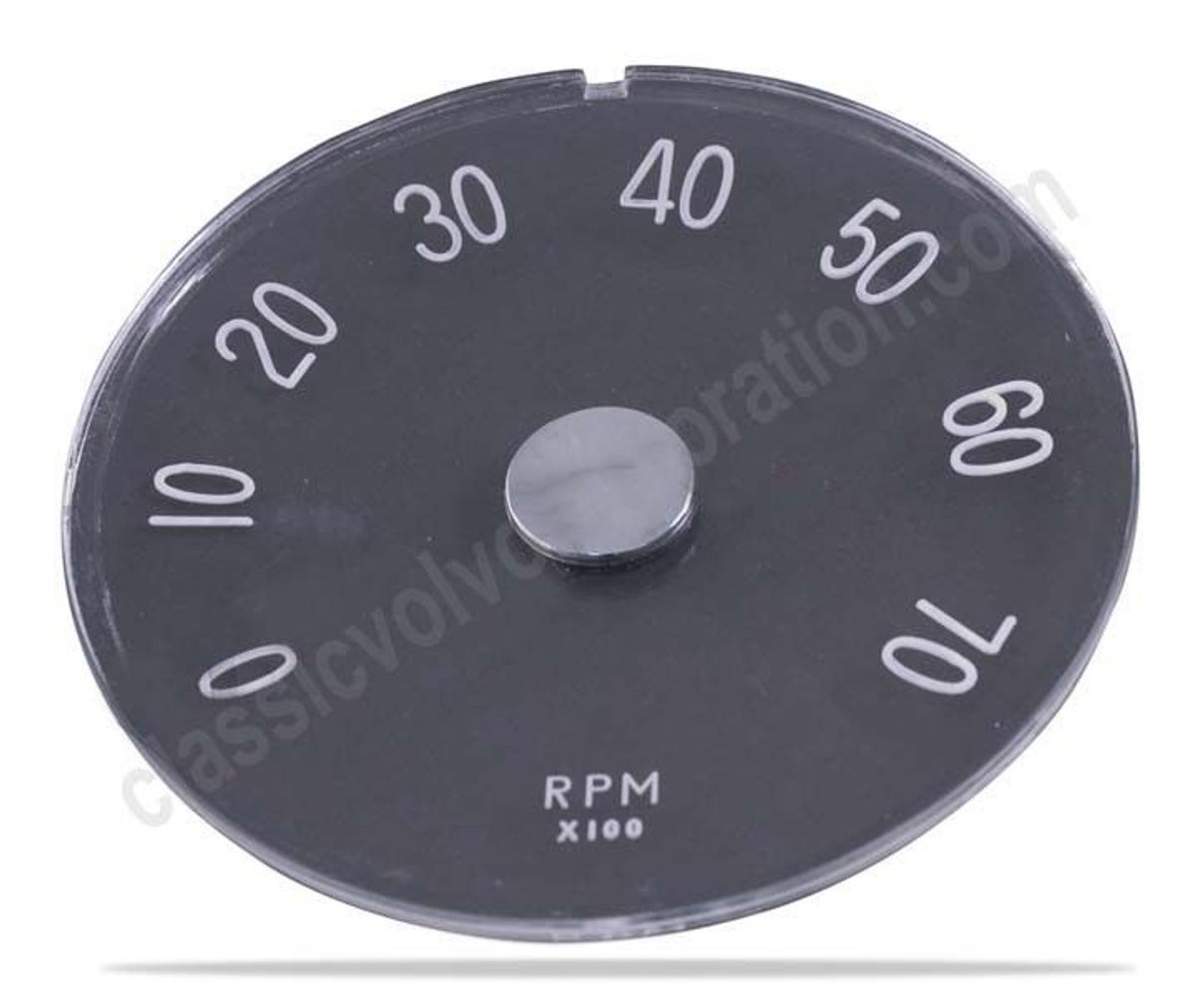 Glas til omdrejningstæller