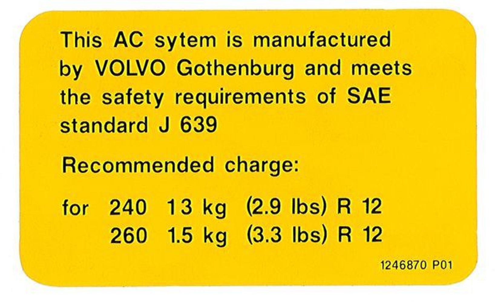 Mærkat aircondition