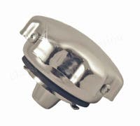 Oil filler cap without vent