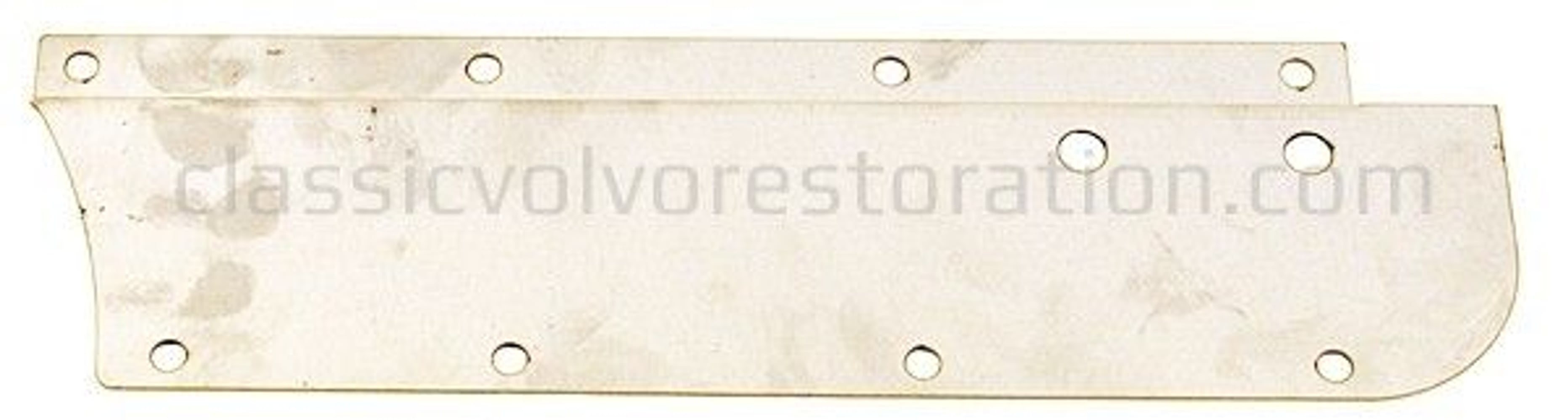 Kantblech unter Rücksitz rechts