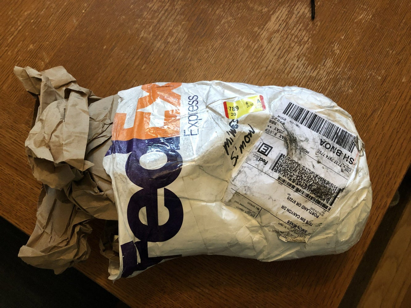 Kojelauta paneeli ruskea