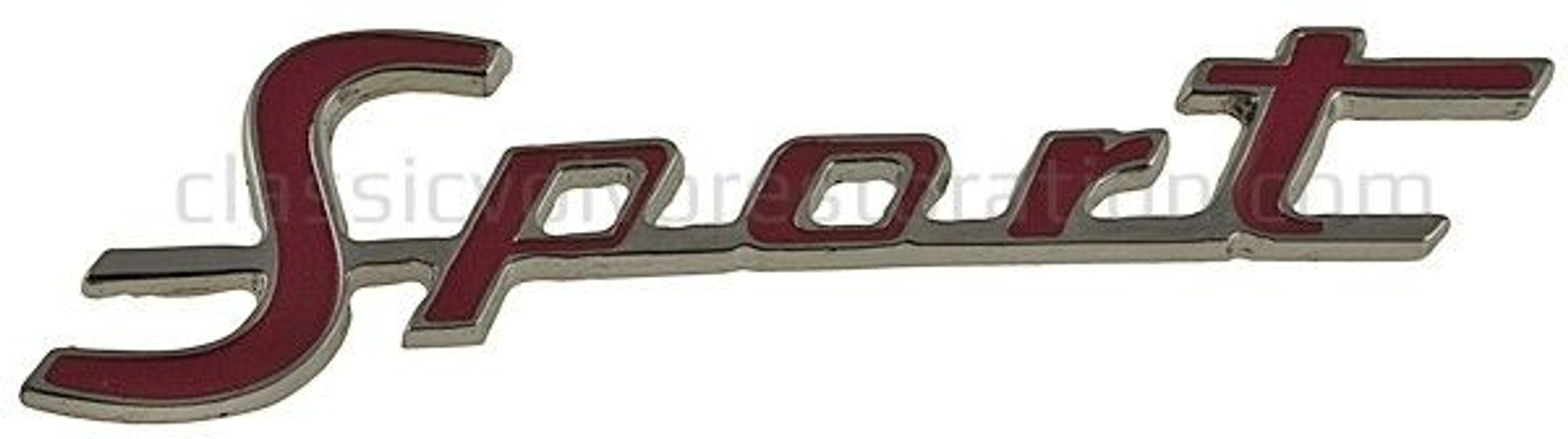 Emblem "Sport" (Schreibschrift)