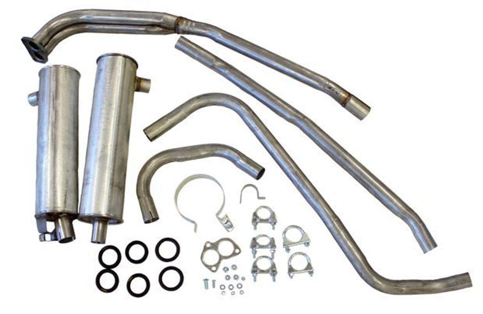 Pakoputkisto Volvo 140:lle, 1967-73, B18A, B18B, B18D, B20A, B20B, B20D