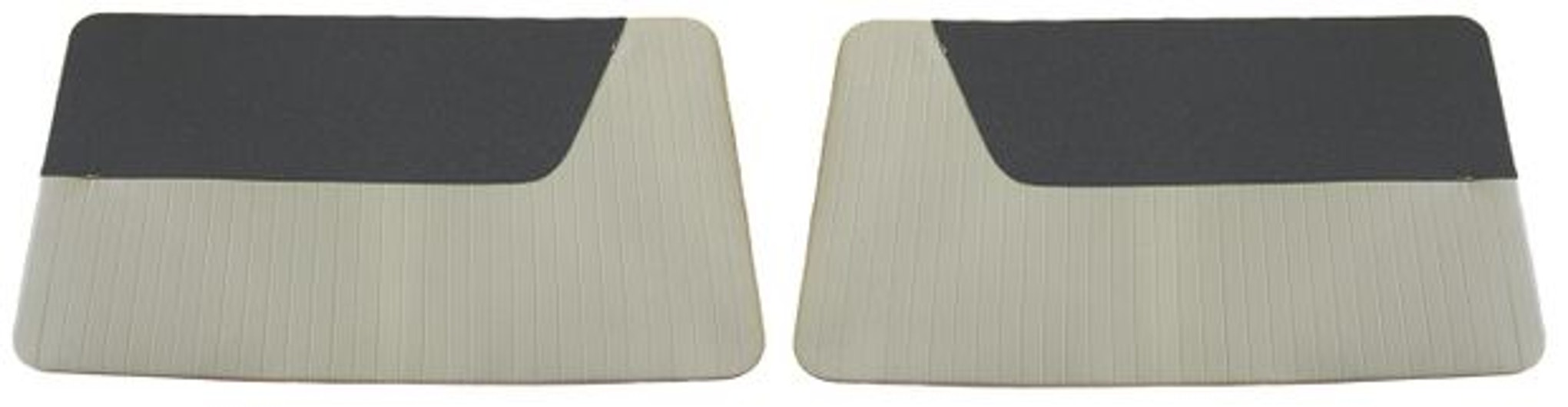 Panneau de porte gris clair/gris