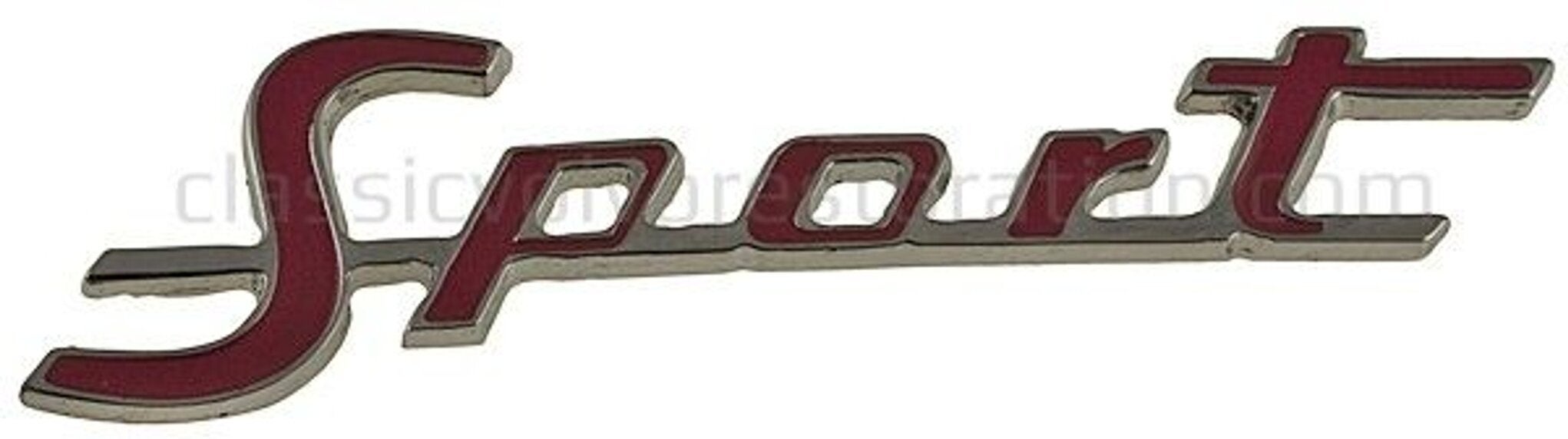 Emblem "Sport" (Schreibschrift)