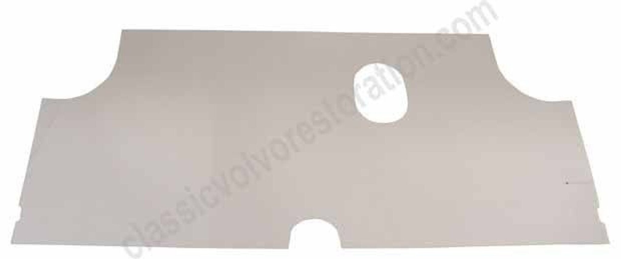 Pappe unter Rücksitz Duett grau