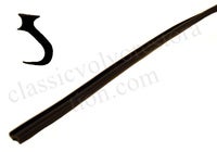 Rubberen strip motorkap achter