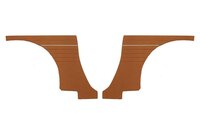 Paneel achterzijde bruin