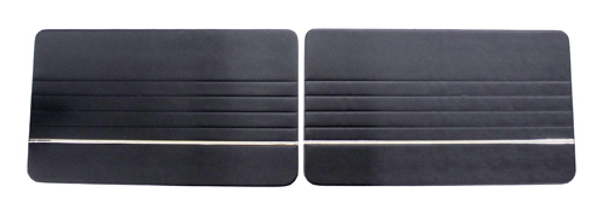 Panneau de porte noir