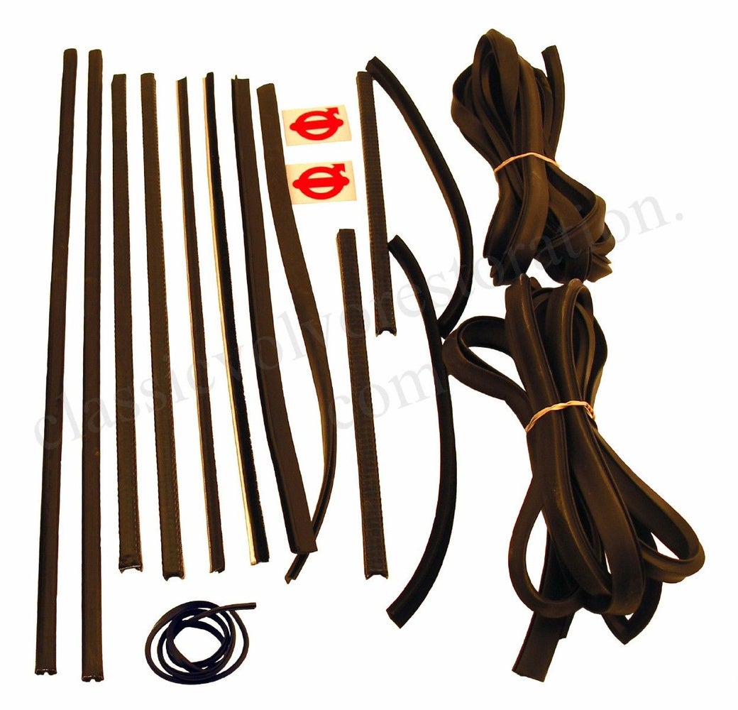 Gummi og styrelist sæt 2d