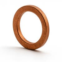 Kobberskive 10x14,5 bremseslange