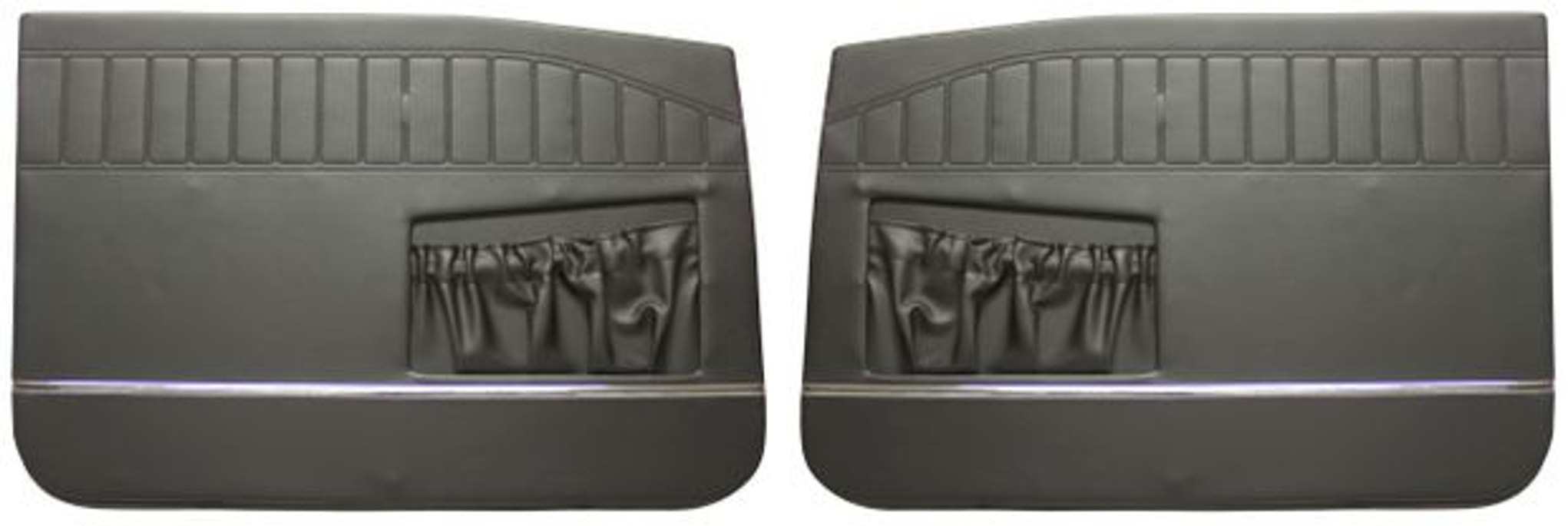 Door panel black front