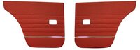 Türverkleidung hinten rot
