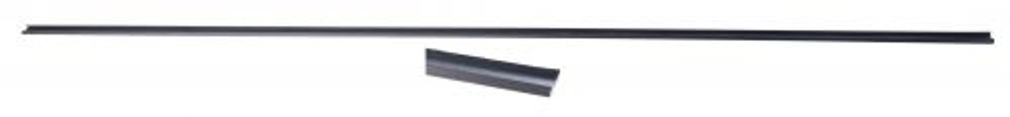 Baguette métal pour joint porte