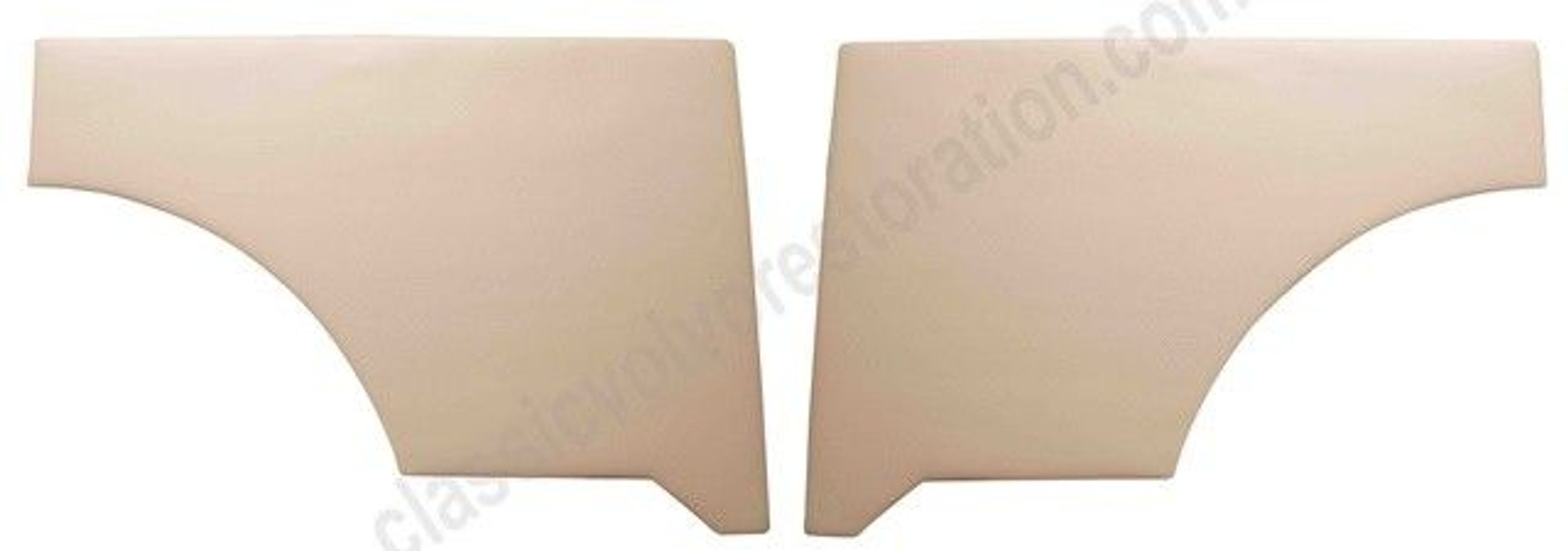 Verkleidung hinten nougat