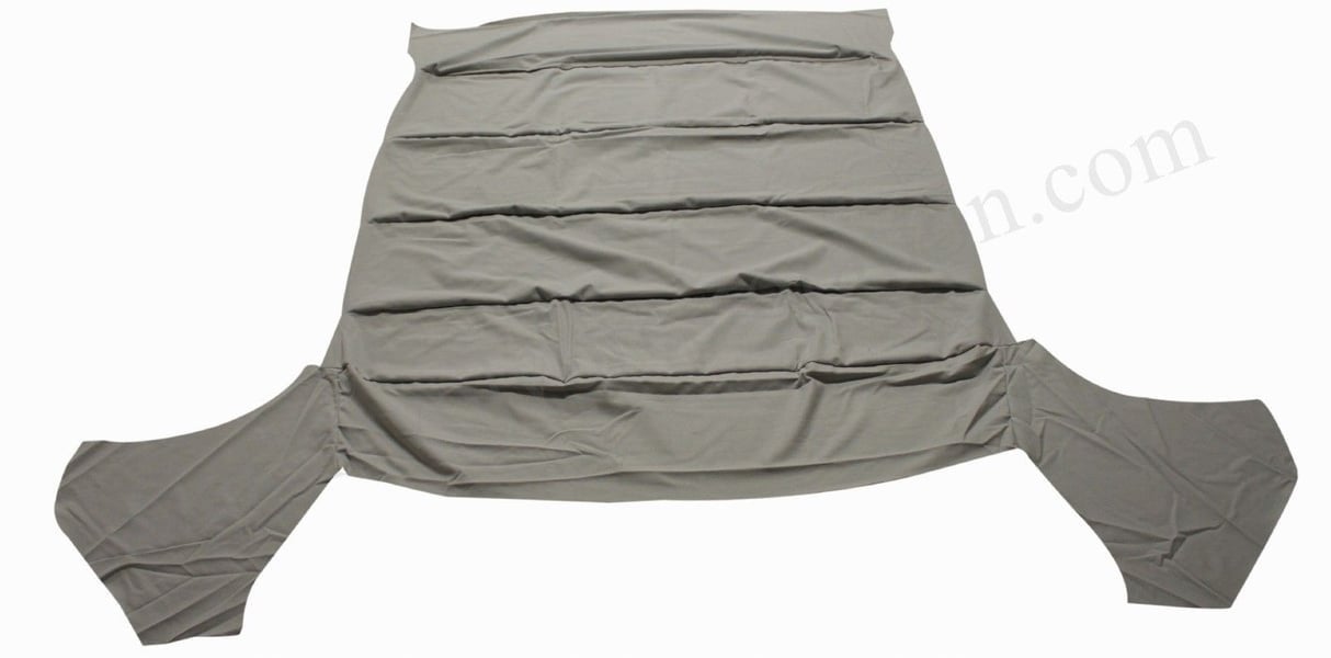 Innenhimmel Flausch grau Stoff