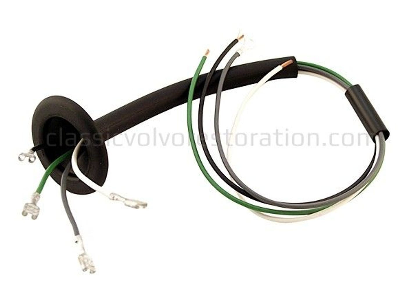 Volvo PV544 B16:n takavalon johtosarja, vasen