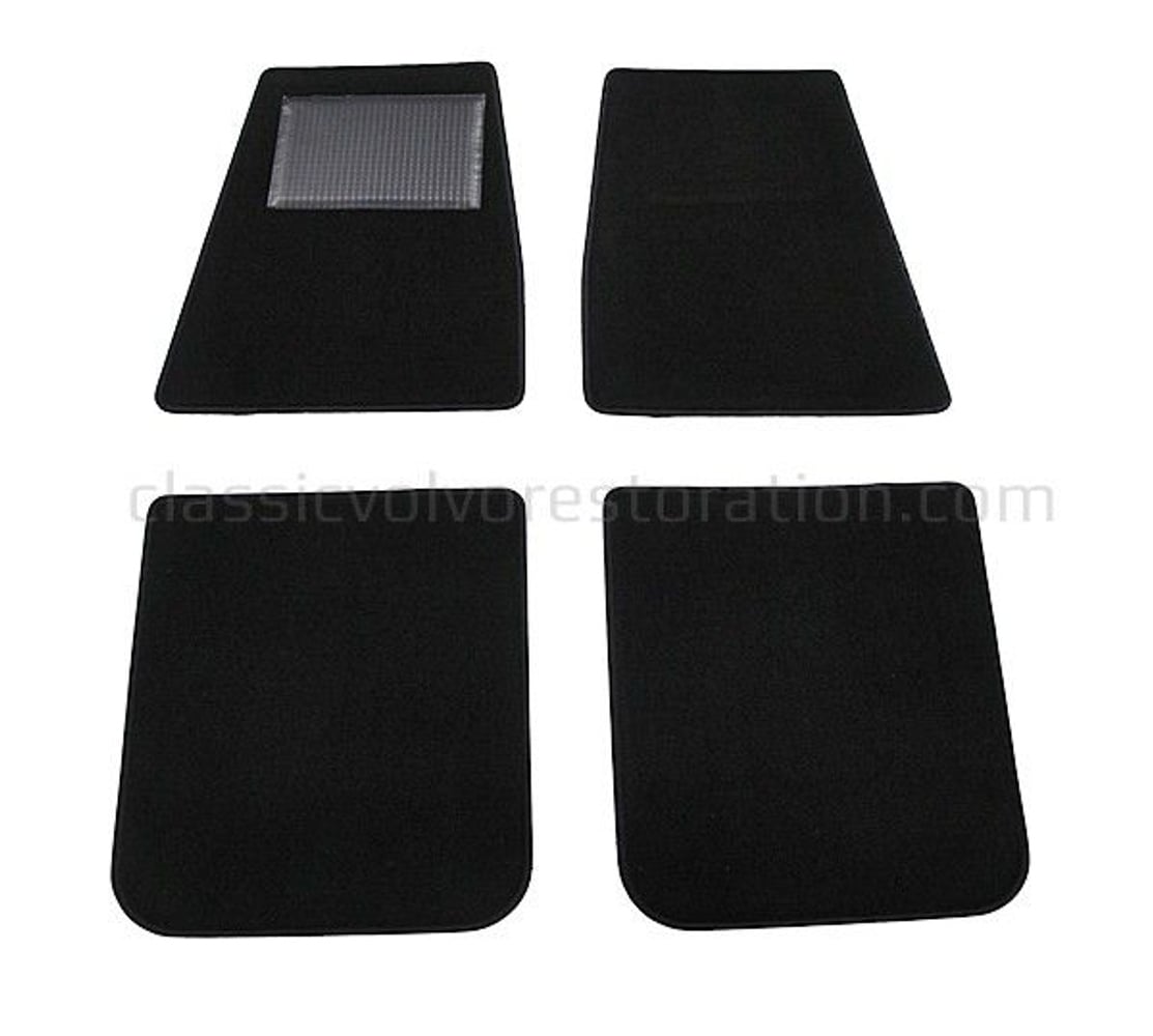 Måttesæt PV/Duett sort tekstil