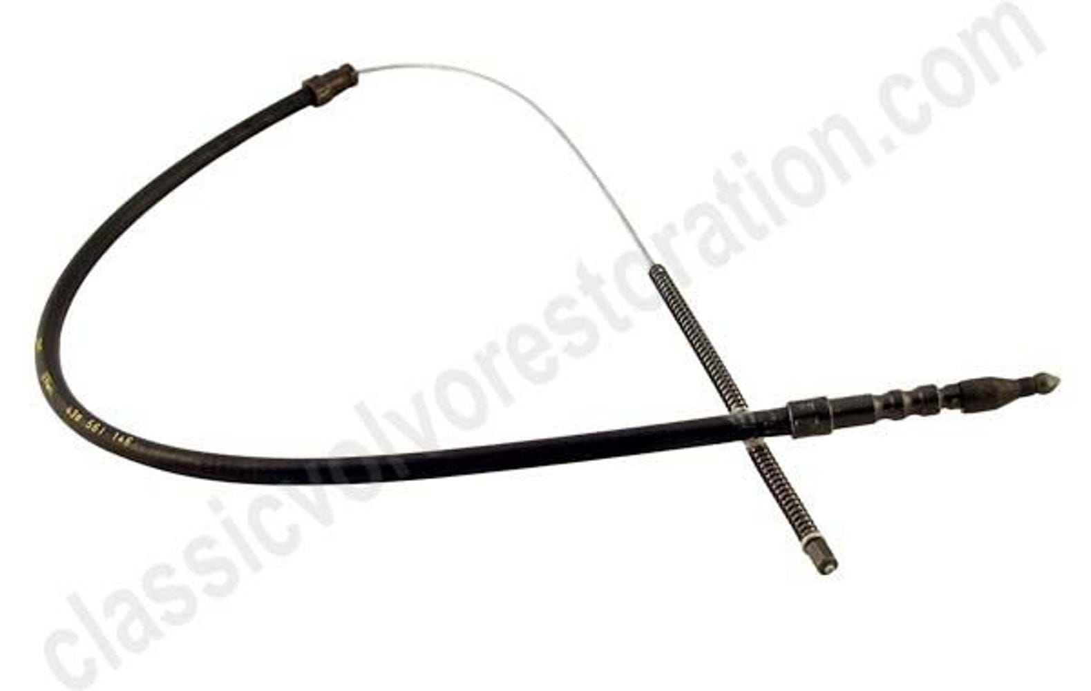 Håndbremsekabel til Volvo 1800 -69, 140 (2 stk/bil)