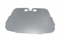 Pappe Kofferraumdeckel grau