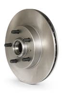 Brake disc vented w/hub front