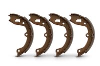 Handremschoenen achter