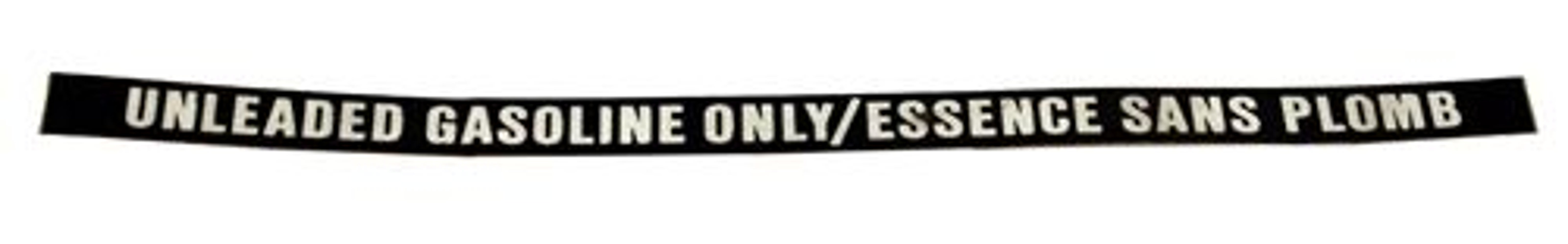 Décalque "Unleaded Fuel Only"