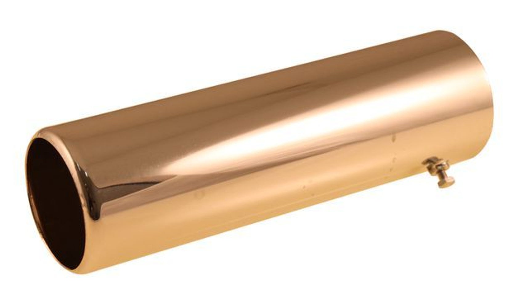 Slutrør forkromet messing 53 mm