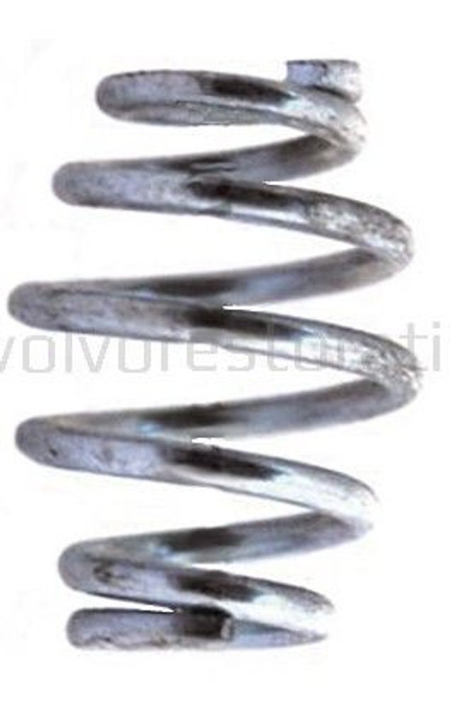 Feder unter Stoppschraube